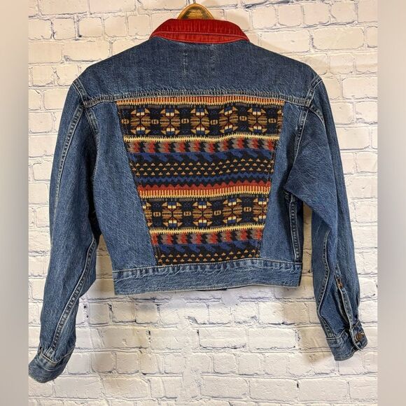 BDG Jackets & Blazers - BDG Urban Outfitters Timber Creek Southwestern Coastal Cowgirl Denim Jacket M